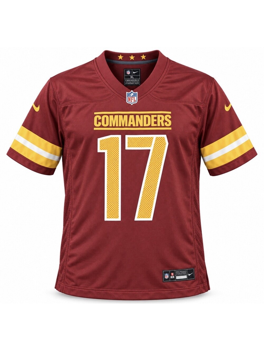 Nike Terry McLaurin Washington Commanders #17 Burgundy Jersey Men’s XL (Read)